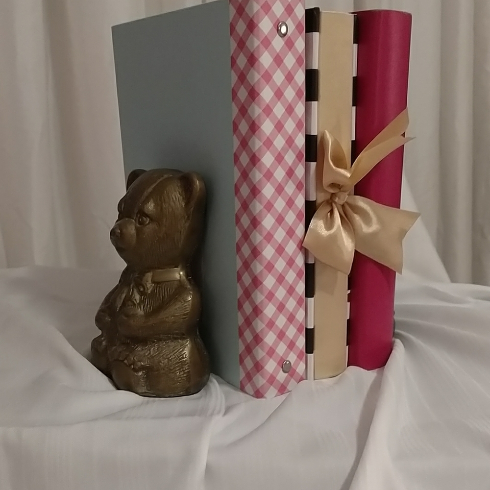 Brass bookends